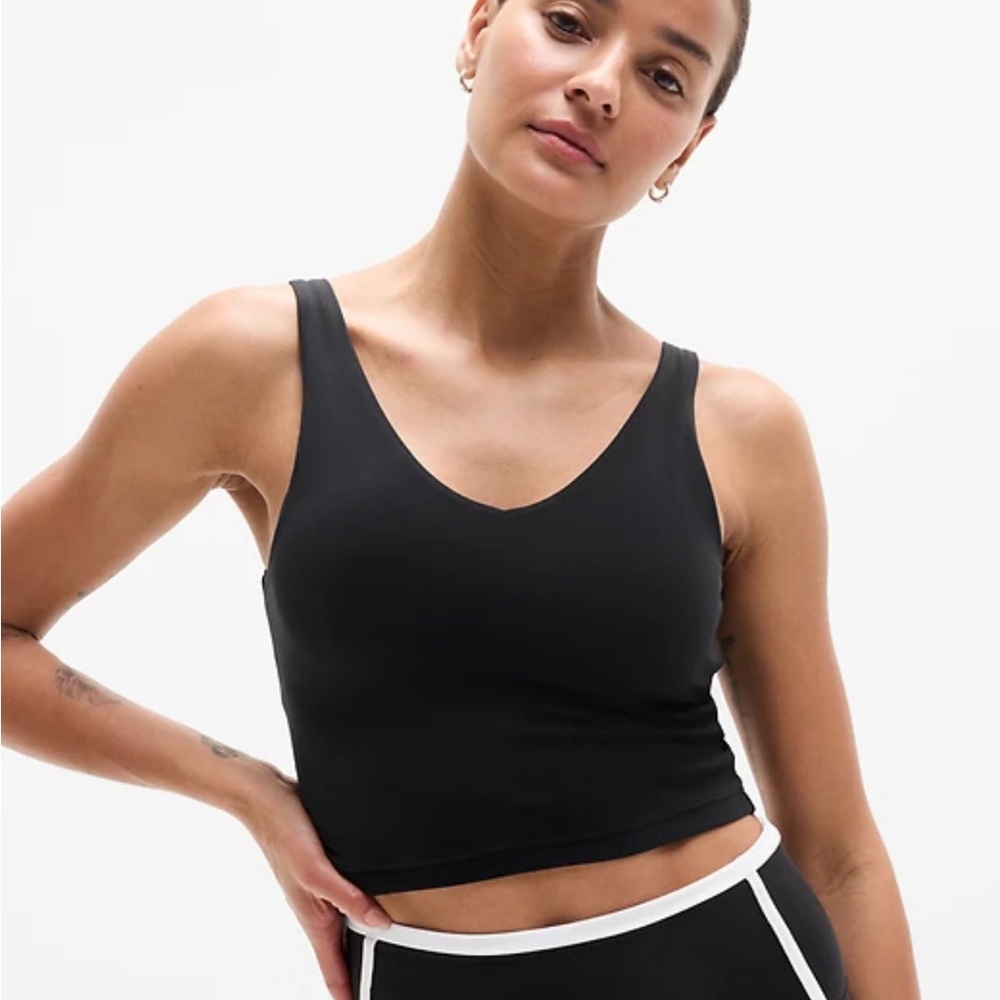 Athleta workout set (pants, tank, long sleeve) XS - Picture 6 of 8